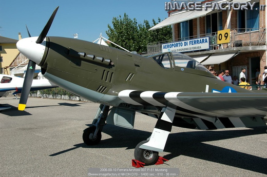 2006-09-10 Ferrara Airshow 007 P-51 Mustang